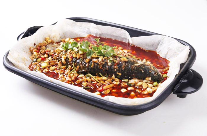 甘德纸包鱼培训